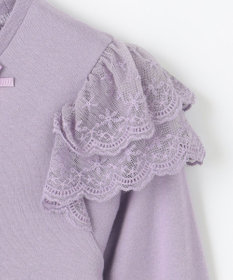 ANY KIDS 袖 レース ガーリー Ｔシャツ