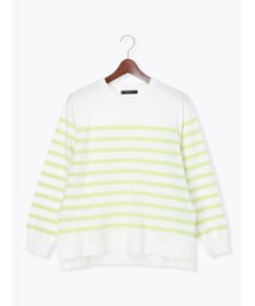 Te chichi ボーダーボックスシルエットプルオーバー