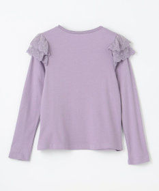 ANY KIDS 袖 レース ガーリー Ｔシャツ