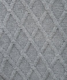 CRAFT STANDARD BOUTIQUE 洗える/2WAYケーブルニットリボンベスト