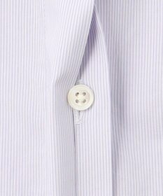 J.PRESS LADIES L 【洗える】 BEZ VEGA フリル ストライプ ブラウス