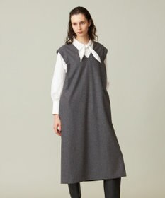 J.PRESS YORK STREET 【WOMEN】ショルダータックジャンパースカート