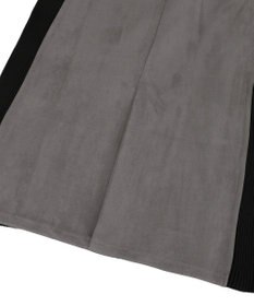 YECCA VECCA ニット切替フェイクスエードジャンスカ