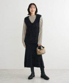 Green Parks なめらかタッチマルチボーダープルオーバー