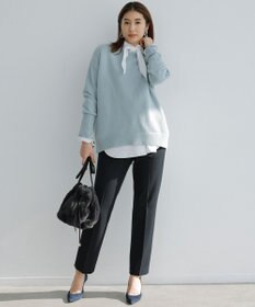 23区 【CLASSY.12月号掲載】TRストレッチギャバ テーパード パンツ