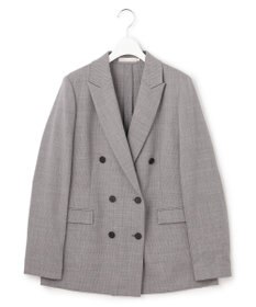ICB 【先行予約】ウール2WAYストレッチ ダブルブレストジャケット