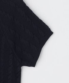 組曲 L 【先行予約・WEB限定】バックリボンケーブル ニット