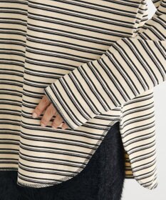 Green Parks なめらかタッチマルチボーダープルオーバー