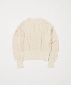 TOQUE 〈大草直子さんアドバイザー〉ベビーアルパカ×シルクハニカムニットトップス