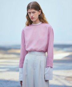 NAVE 【ReNAVE・洗える】シアーボイル ブラウス