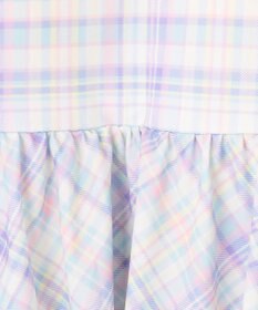 ANY KIDS チェック柄 セパレート 水着