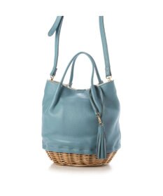 UNBILLION perche 牛革×ヤナギ底2wayトートバッグ