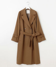 自由区 L 【SHIHOさん着用】Super100sライトビーバーロング コート