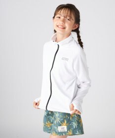 OP／FILA 【Ocean Pacific】フルジップ OPロゴラッシュガード