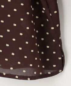 #Newans シアーパフスリーブブラウス