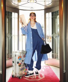 LENO CHAMBRAY COAT / シャンブレーコート