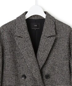 23区 S 【見上愛さん着用/VERY12月号掲載】ループミックスツイード ダブル ジャコット
