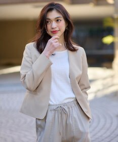 ANY 【WEB・一部店舗限定】【ストレッチ/UVケア/接触冷感】イージィケアストレッチジャケット