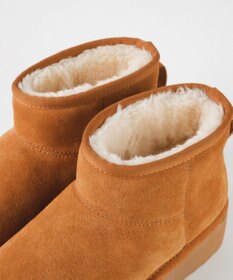 STEVE MADDEN COMFY ボアスエードショートブーツ