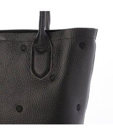 UNBILLION ペルケ perche / 牛革ドット刺繍2wayトートS