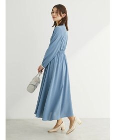 Green Parks ・ＥＬＥＮＣＡＲＥ　ＤＵＥ　バイカラーピンタックワンピ