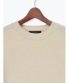 Te chichi チャーム付きワッフルニットプルオーバー