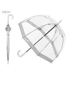 MOONBAT 【雑誌掲載／non・no】フルトン (FULTON) Birdcage ワンポイントロゴ 長傘 透明傘
