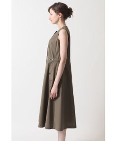 DAKS エレガントノースリーブドレス