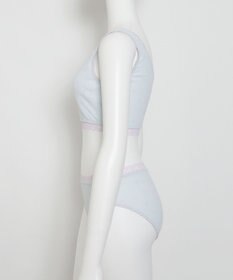 WEGO 【ハーフトップ＆ショーツセット】Liliane　Ciel　リボンドット