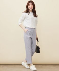 ANY SIS S 【洗える】褒めらレディテーパード パンツ