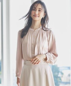 ANY SIS 【洗える】カッセンジャカード ブラウス