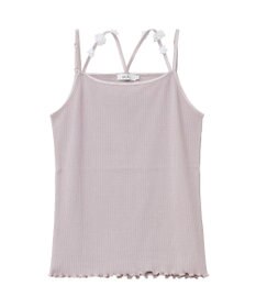 earth music&ecology フラワーモチーフキャミ