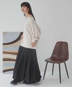 WEGO 【ANGIE VINTAGE/SETUP対応アイテム】オフショルダー裏毛スウェット