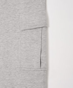 WEGO 【ユニセックス着用ITEM/ウエストゴム/MLサイズ展開】ワイドスウェットカーゴパンツ