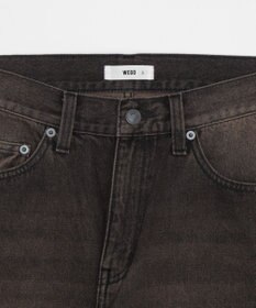 WEGO 【ユニセックス着用ITEM/ウエスト調整可】フレアデニムパンツ