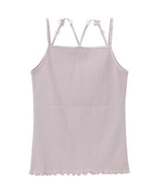 earth music&ecology フラワーモチーフキャミ