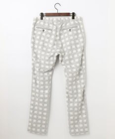 JOSEPH ABBOUD MOUNTAIN 【SPACE／UNISEX】フランネルジャージーチェック パンツ