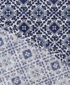 JOSEPH ABBOUD 【サスティナブル】リヨセルリネンプリント シャツ