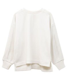 Green Parks フリース袖リブドッキングプルオーバー