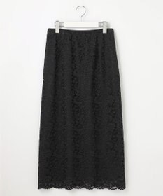 自由区 S 【セットアップ対応・洗える】フルールスカラレース スカート