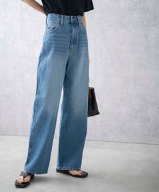 WEGO 【新色追加/美脚/XS～Lサイズ展開】ストレートデニムパンツ