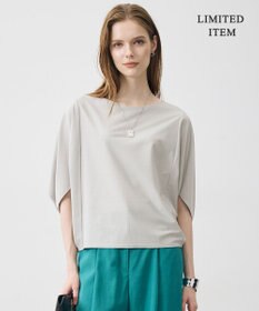 ICB 【WEB限定】ストレッチツイルジャージー ドルマンスリーブカットソー