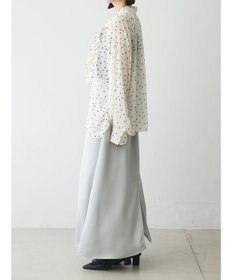 Green Parks AnriettMusee シアーボウタイブラウス