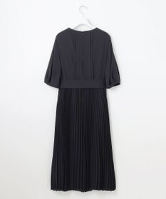 自由区 S 【洗える】シフォンプリーツ ワンピース