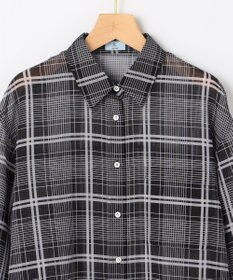 組曲 【先行予約】エアリーボイルシアー シャツ