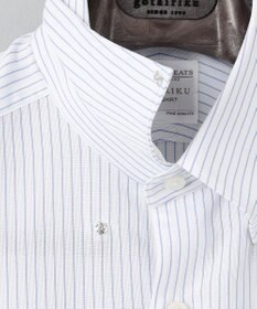 GOTAIRIKU 春夏向け【形態安定】SUMMERPREMIUMPLEATS_スナップダウンカラー 半袖ドレスシャツ(25年モデル)