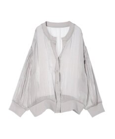 earth music&ecology シアーラメカーディガン