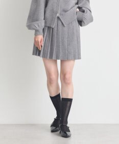 earth music&ecology ニットプリーツスカート