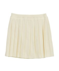 earth music&ecology ニットプリーツスカート