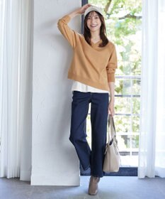 Tiaclasse 【安田美沙子さん着用・選べる2type】ラグランニットトップス